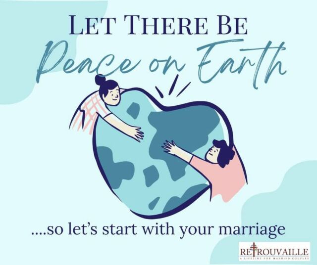 World peace starts from small beginnings. Bringing peace into your marriage is a great start
Retrouvaille can give you the tools to do this

Our next programme starts in Feb 2025
#helpourmarriage #peaceonearth #YearofHope2025